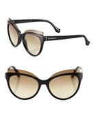Tom Ford 57mm Injected Cat Eye Sunglasses