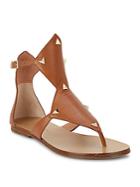 Sigerson Morrison Bamona Leather Thong Sandals