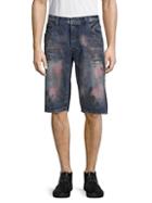 Prps Stained Denim Hiking Shorts