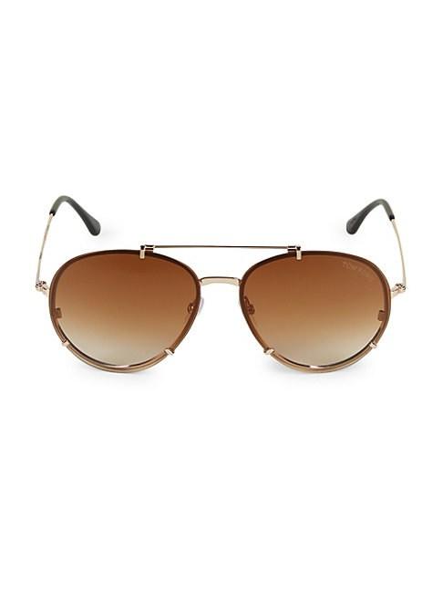 Tom Ford Eyewear 59mm Aviator Sunglasses