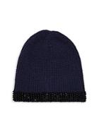 Collection 18 Embellished Knit Beanie