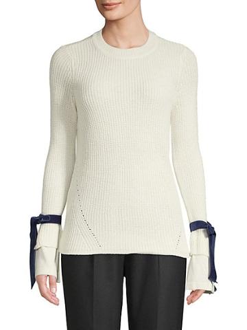 Design 365 Velvet Bow Sweater