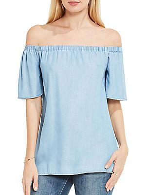 Vince Camuto Off-the-shoulder Swing Blouse