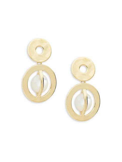 Ippolita Senso 18k Yellow Gold & Mother Of Pearl Drop Earrings