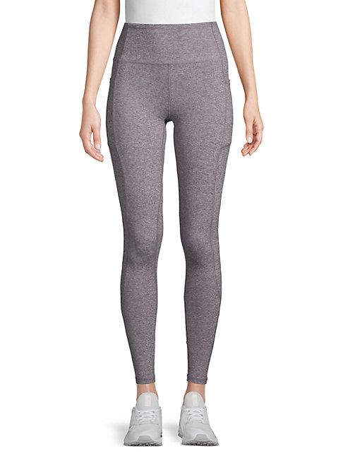 X By Gottex Jen Heathered Active Leggings