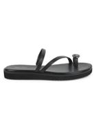 Michael Michael Kors Letty Leather Thong Sandals