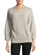 French Connection Speckled Long-sleeve Sweater