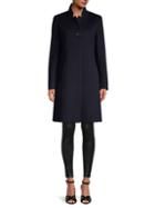 Cinzia Rocca Icons Stand-collar Wool-blend Coat