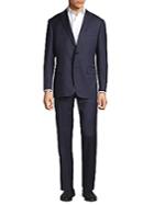 Canali Water Resistant Stripe Suit