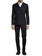 Dolce & Gabbana Textured Double-breasted Suit