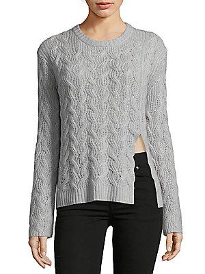 Inhabit Luxe Cable Cashmere Sweater