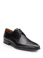 Magnanni For Saks Fifth Avenue Leather Square Toe Lace-ups - Available In Extended Sizes