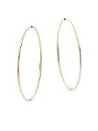 Saks Fifth Avenue 14k Yellow Gold Hoop Earrings/2.35