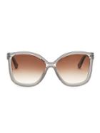Chlo 58mm Rita Soft Square Sunglasses