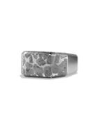 David Yurman Meteorite Collection Sterling Silver Fused Ring