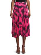 Delfi Collective Pleated Printed Skirt