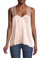 Cami Nyc The Chelsea Silk & Lace Camisole