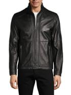 Versace Collection Wiley Leather Jacket