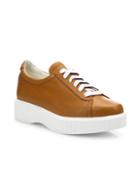 Clergerie Pasketv Leather Platform Sneakers