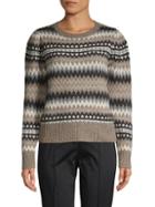 Marc Jacobs Wool-blend Chevron Sweater