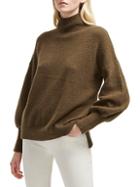 French Connection Textured Balloon-sleeve Sweater