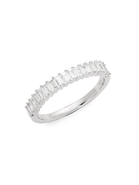 Effy 14k White Gold Diamond Eternity Ring
