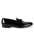 Roberto Cavalli Bow Patent Leather Loafers