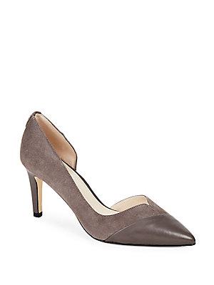 Cole Haan Leather Point-toe D'orsay Pumps