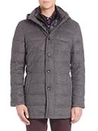 Saks Fifth Avenue Wool & Cashmere Quilted Jacket