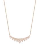 Saks Fifth Avenue 14k Rose Gold & Diamond Necklace