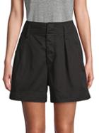 Isabel Marant Etoile High-waist Cotton Shorts