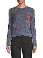 Valentino Butterfly-patched Sweater
