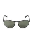 Ray-ban Rb3387 64mm Squared Aviator Sunglasses