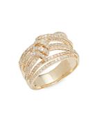 Effy Diamond & 14k Yellow Gold Ring