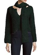Cinq Sept Beby Wool-blend Cropped Sweater