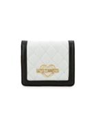 Love Moschino Quilted Faux Leather Bi-fold Wallet