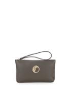 Versace Collection Casual Leather Wristlet