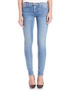 True Religion Halle Bleached Whiskered Jeans