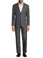 Saks Fifth Avenue Made In Italy Classic Wool Suit