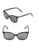 Gucci 53mm Butterfly Sunglasses