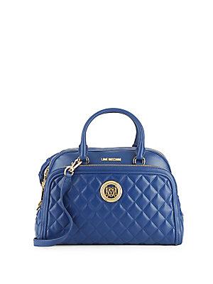 Love Moschino Quilted Dome-shaped Crossbody Bag
