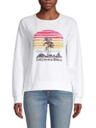 C & C California Graphic Raglan-sleeve Sweatshirt
