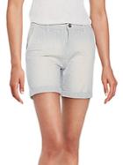 Dl Premium Denim Lily Striped Trouser Shorts