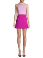 French Connection Sleeveless Colorblock Mini Dress