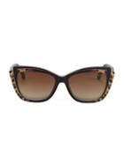 Roberto Cavalli 55mm Cats Eye Sunglasses