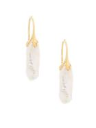 Alanna Bess Freshwater Pearl And Sterling Silver Drop Earrings