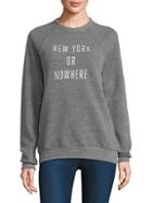 Knowlita New York Or Nowhere Sweatshirt