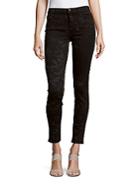 J Brand Mid-rise Super-skinny Cropped Jeans