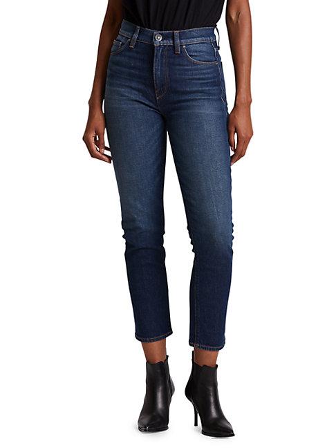 Hudson Holly High-rise Straight Jeans