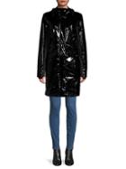 Pajar Canada Faux Leather Hooded Jacket
